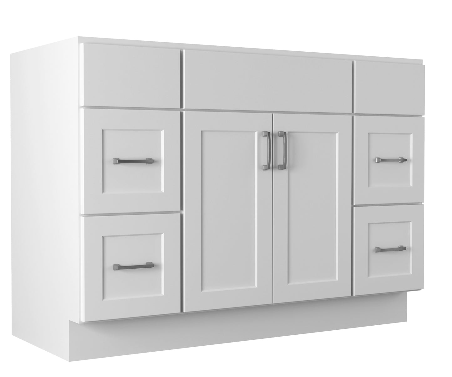 48" 4 Drawer Combination Vanity