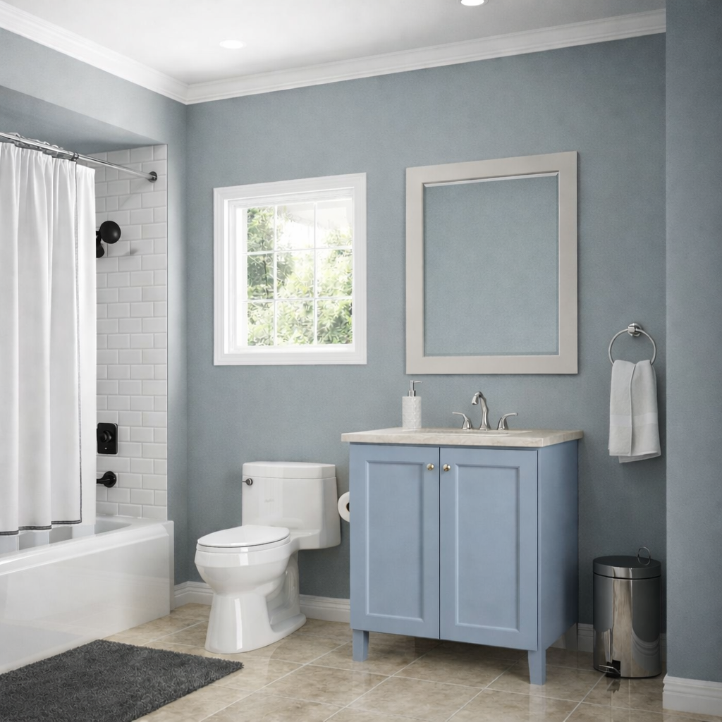 36-inch Trenton Tapered Legs Vanity Bathroom Cabinet
