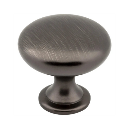 1-3/16" Diameter Satin Nickel Madison Cabinet Mushroom Knob