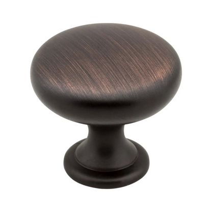 1-3/16" Diameter Satin Nickel Madison Cabinet Mushroom Knob