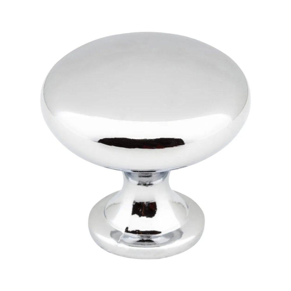 1-3/16" Diameter Satin Nickel Madison Cabinet Mushroom Knob