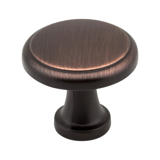 1-1/4" Diameter Kenner Cabinet Mushroom Knob