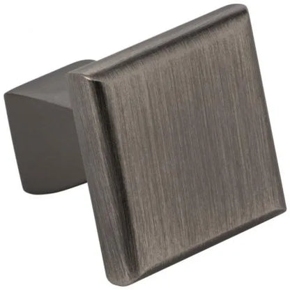 1" Overall Length Square Hadly Cabinet Knob