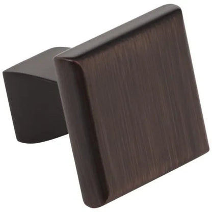 1" Overall Length Square Hadly Cabinet Knob