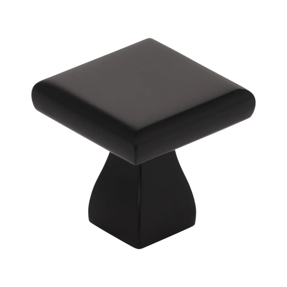 1" Overall Length Square Hadly Cabinet Knob