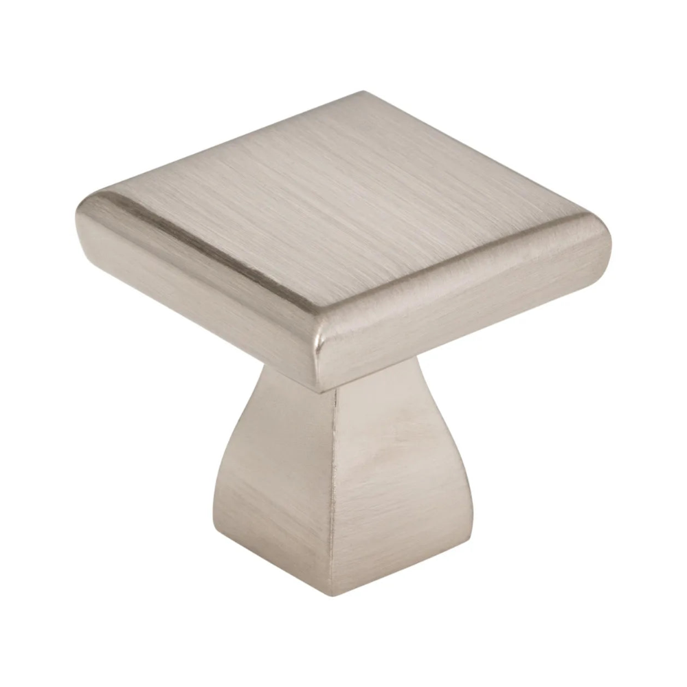 1" Overall Length Square Hadly Cabinet Knob