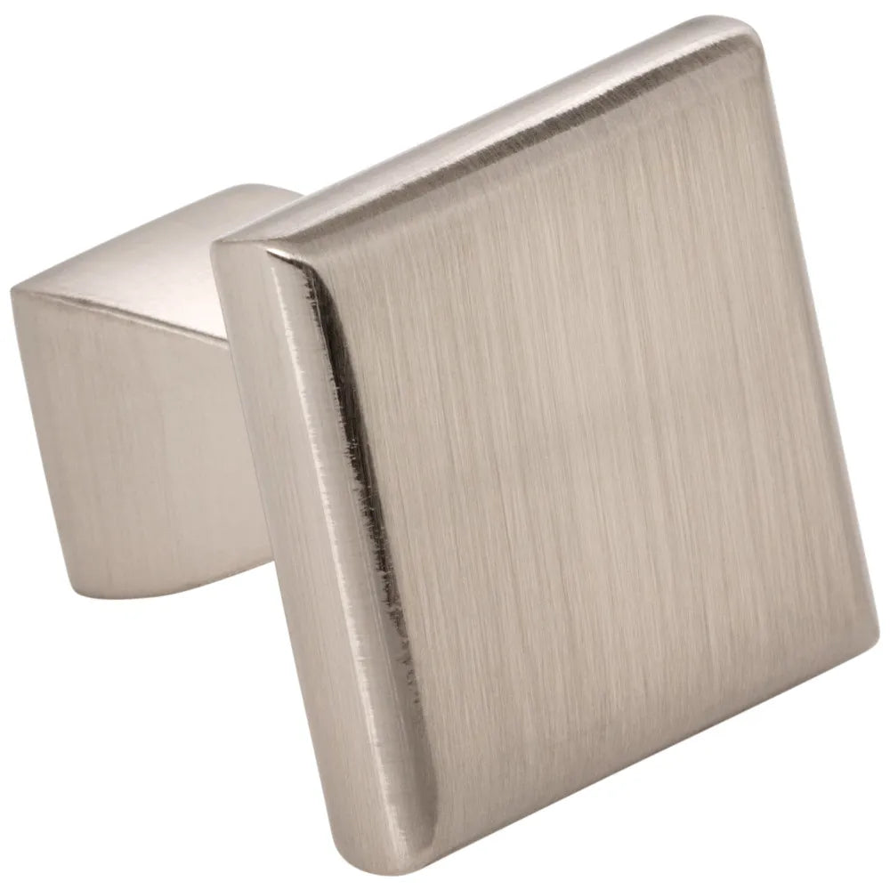 1" Overall Length Square Hadly Cabinet Knob