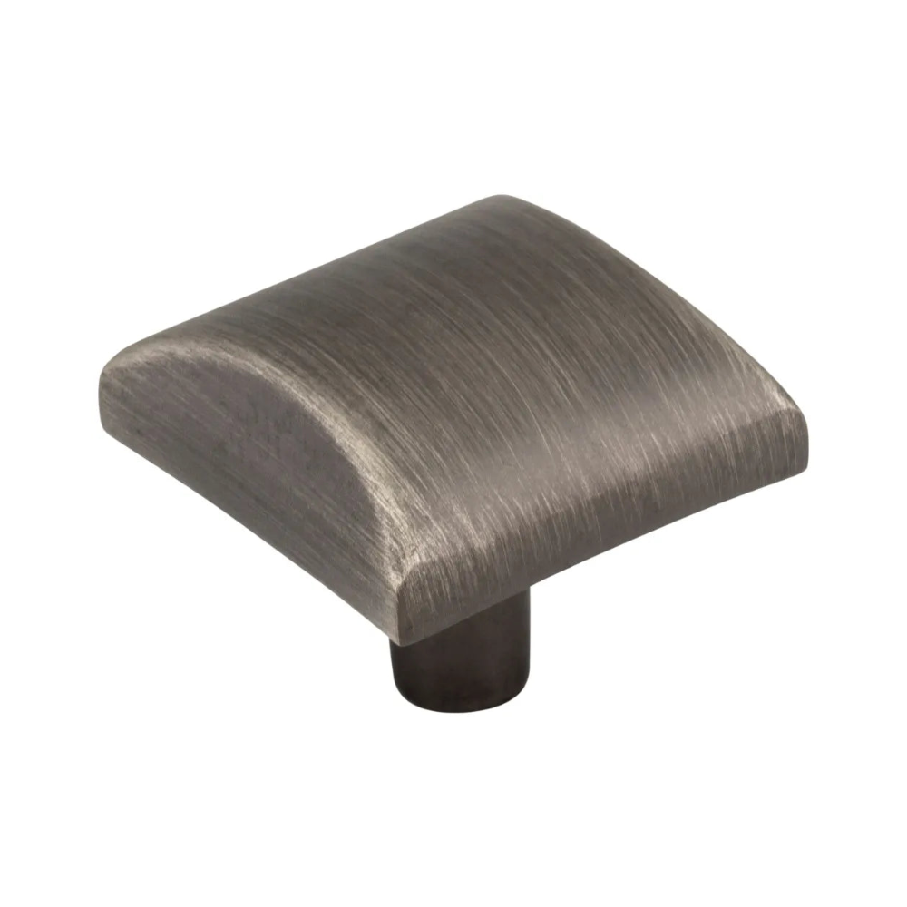1-1/8" Overall Length Square Glendale Cabinet Knob