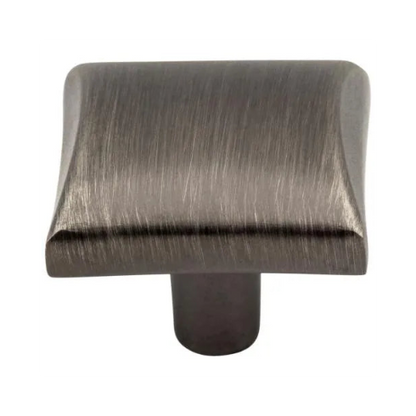 1-1/8" Overall Length Square Glendale Cabinet Knob