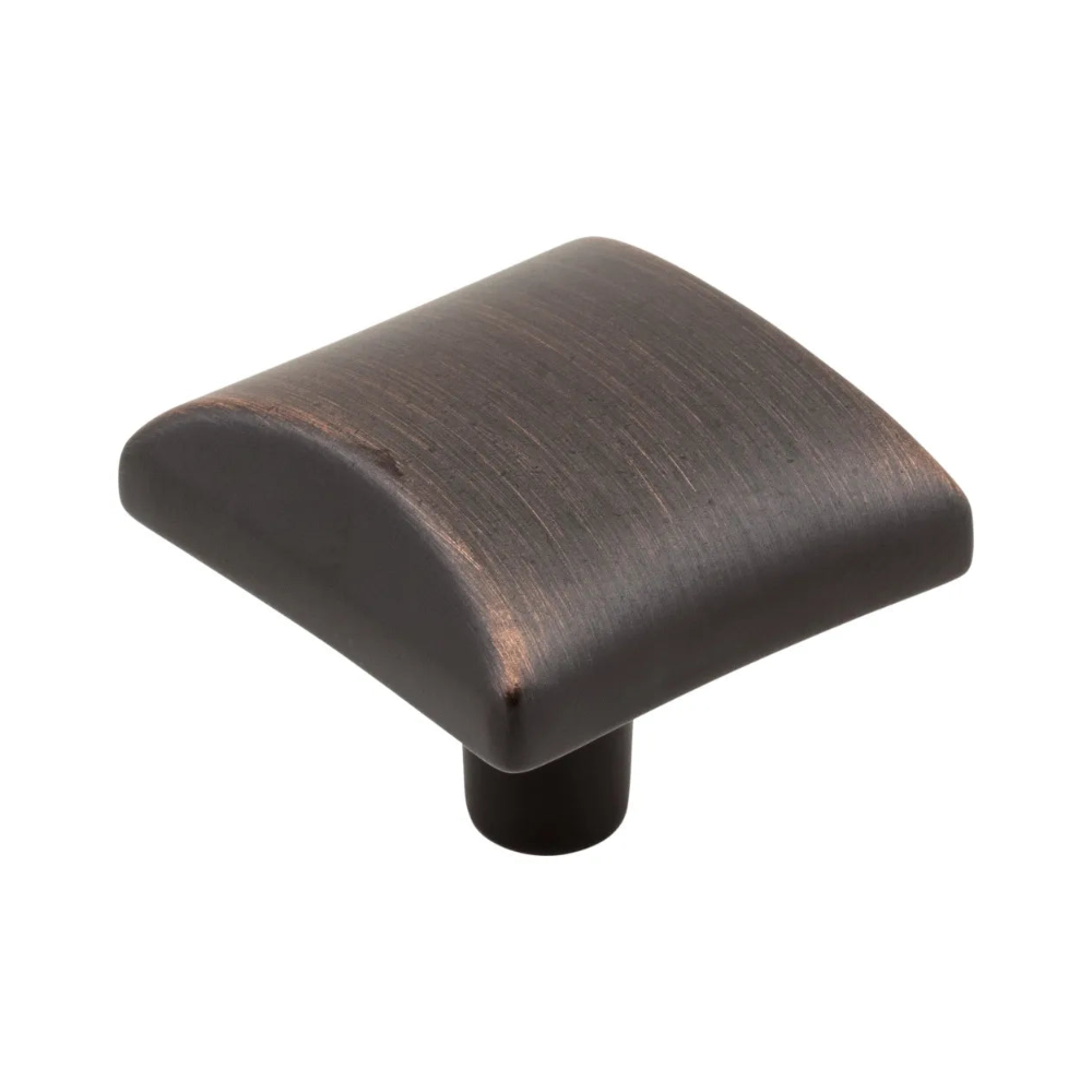 1-1/8" Overall Length Square Glendale Cabinet Knob