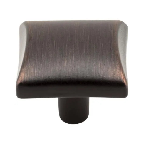 1-1/8" Overall Length Square Glendale Cabinet Knob
