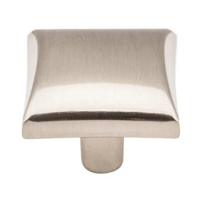 1-1/8" Overall Length Square Glendale Cabinet Knob