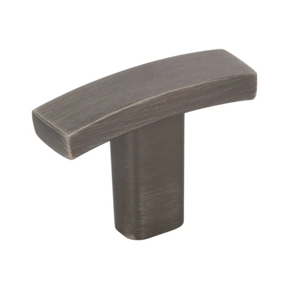 1-1/2" Overall Length Square Thatcher Cabinet "T" Knob