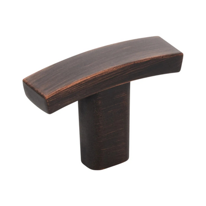 1-1/2" Overall Length Square Thatcher Cabinet "T" Knob
