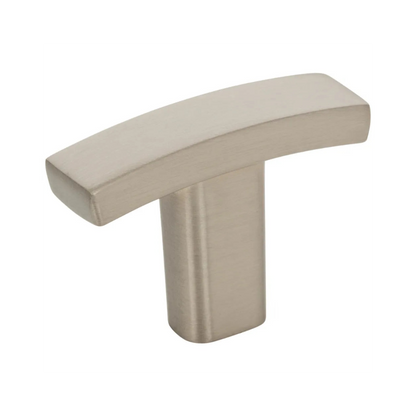 1-1/2" Overall Length Square Thatcher Cabinet "T" Knob