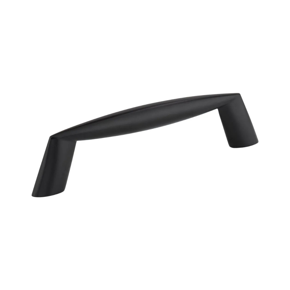 96 mm Center-to-Center Matte Black Zachary Cabinet Pull