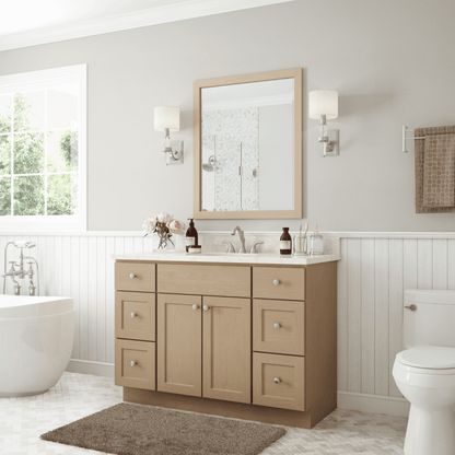48" 4 Drawer Combination Vanity