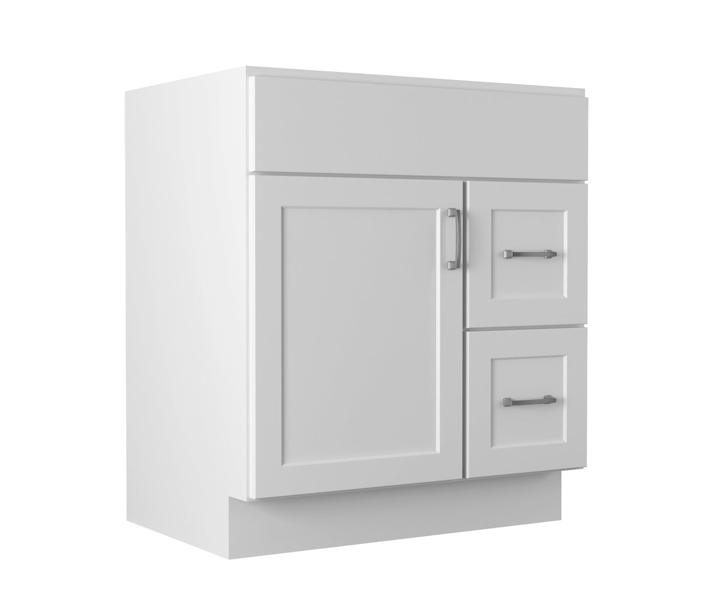 2 Drawer Combination Vanity Sink Base