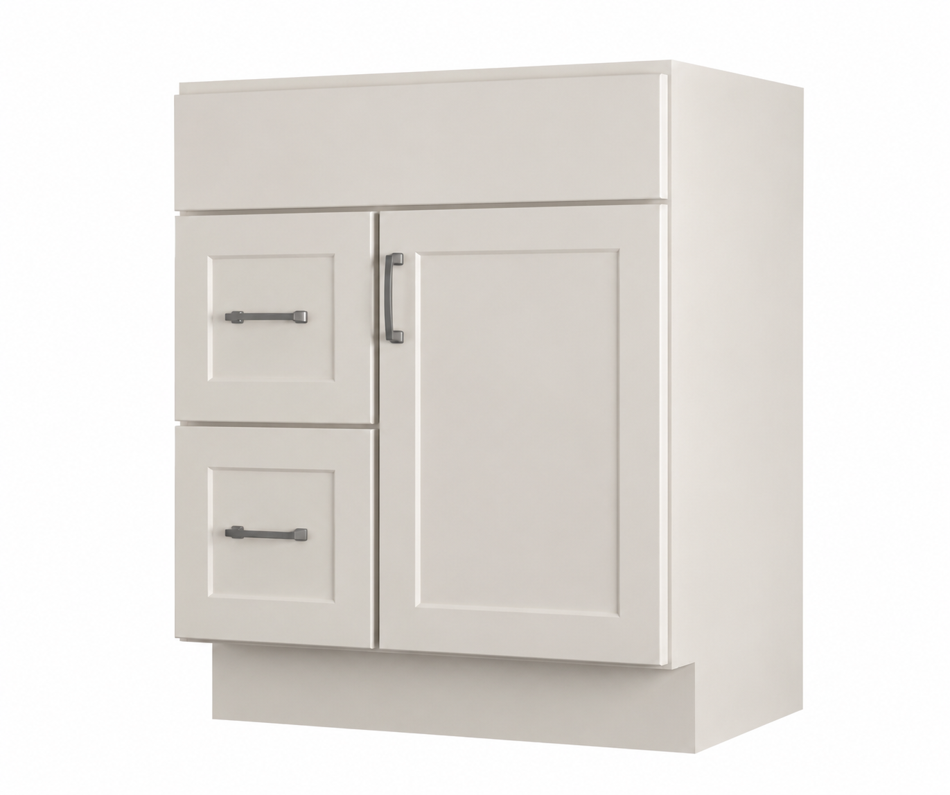 2 Drawer Combination Vanity Sink Base