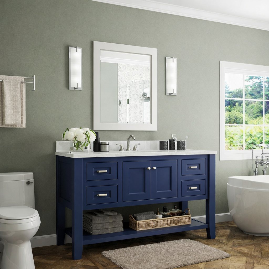 48-inch Trenton Furniture Vanity Bathroom Cabinet