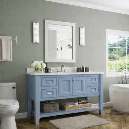 54-inch Trenton Furniture Vanity Bathroom Cabinet