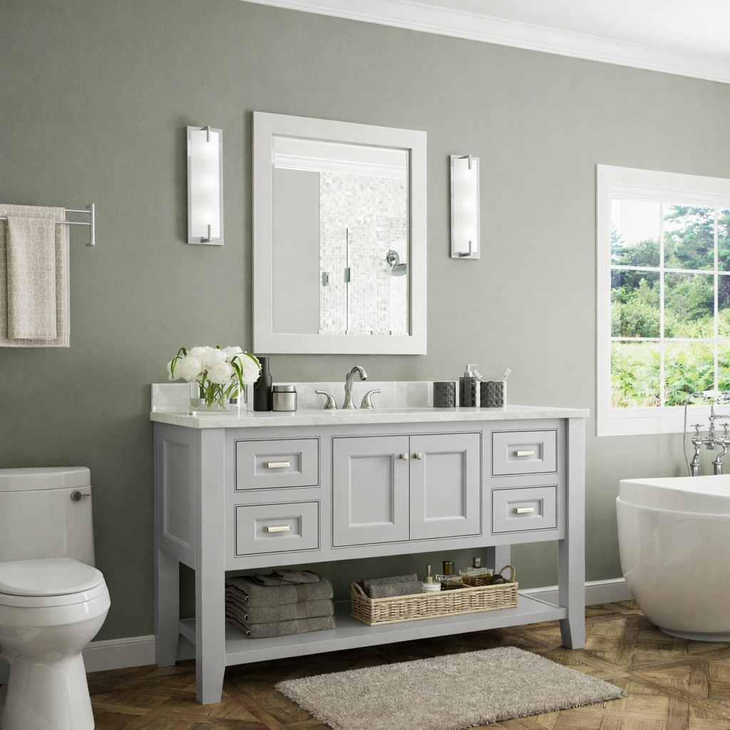 48-inch Trenton Furniture Vanity Bathroom Cabinet