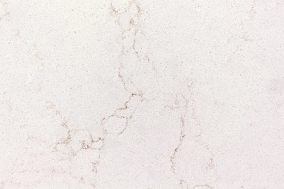 25-inch Quartz Vanity Countertop with Porcelain White Rectangle Sink