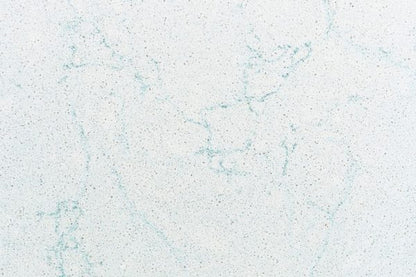 25-inch Quartz Vanity Countertop with Porcelain White Rectangle Sink